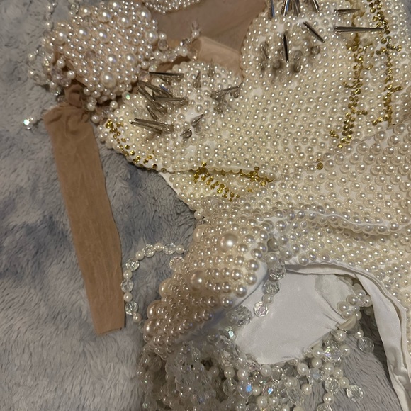 Pearl fashionable body suit, Looks similar to the image of me- Brand New - Picture 12 of 15